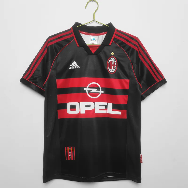 Camiseta AC Milan 1998/99 TERCERA MANGA CORTA VERSION FAN